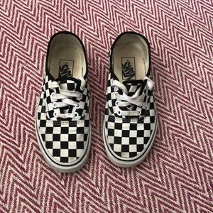 Vans Checkerboard Authentic Black/White